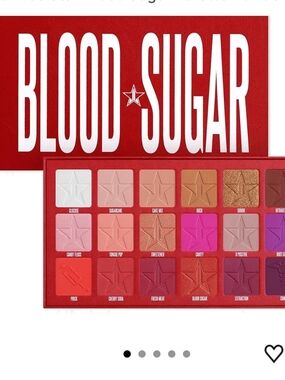 Jeffree Star Blood Sugar Eyeshadow Palette - Red Variety
